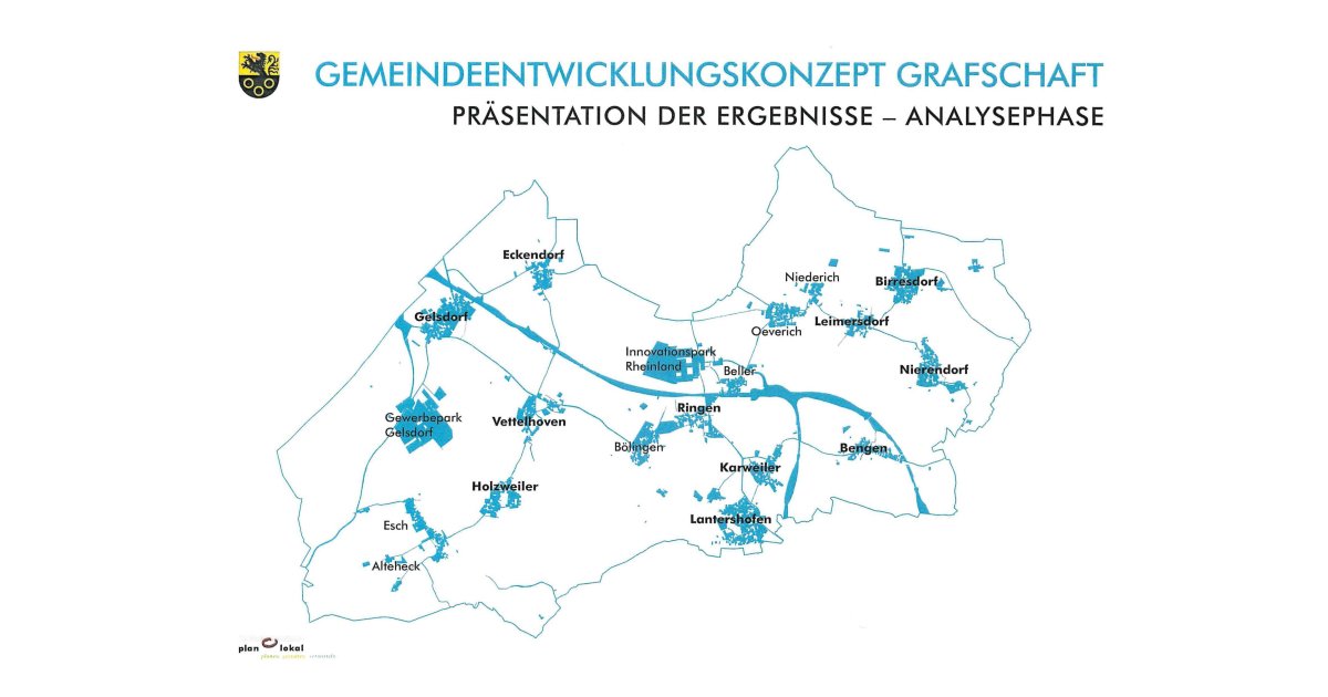 Gemeindeentwicklungskonzept für die Grafschaft | Gemeinde Grafschaft